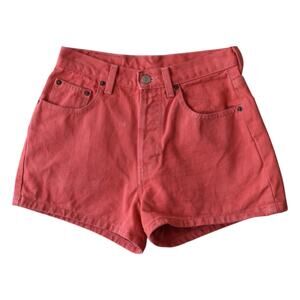 Vintage GAP Pink High-Waisted Denim Shorts – Size 4